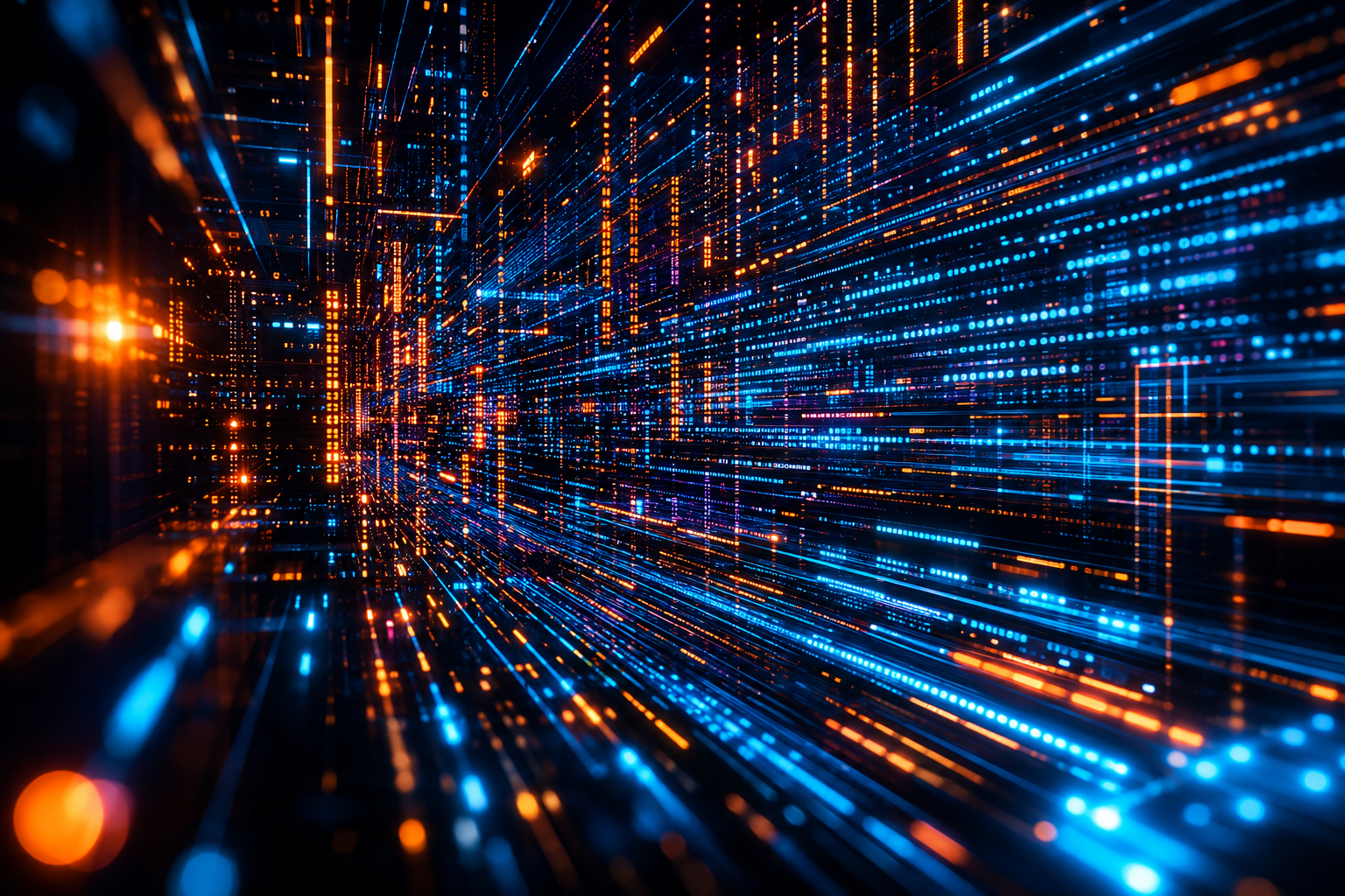 Streams of data representing automated communication and information flow